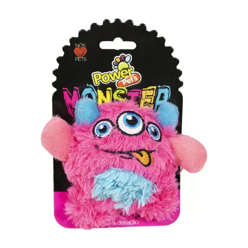 Brinquedo Pelúcia Monster Rosa Medio Para Cães The Pets Brasil Brinquedo Pelúcia Monster Rosa Medio Para Cães The Pets Brasil