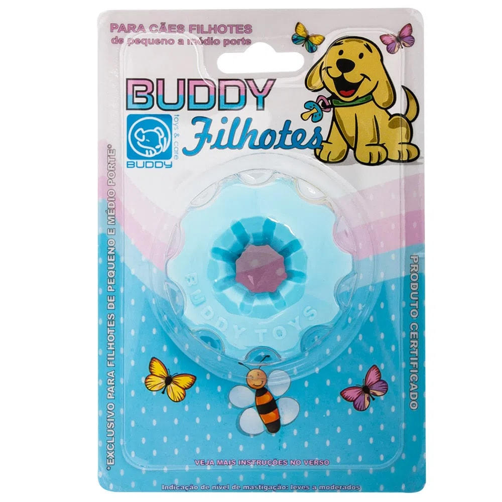 Brinquedo Para Cães Mini Bolt Azul Buddy Toys Brinquedo Para Cães Mini Bolt Azul Buddy Toys