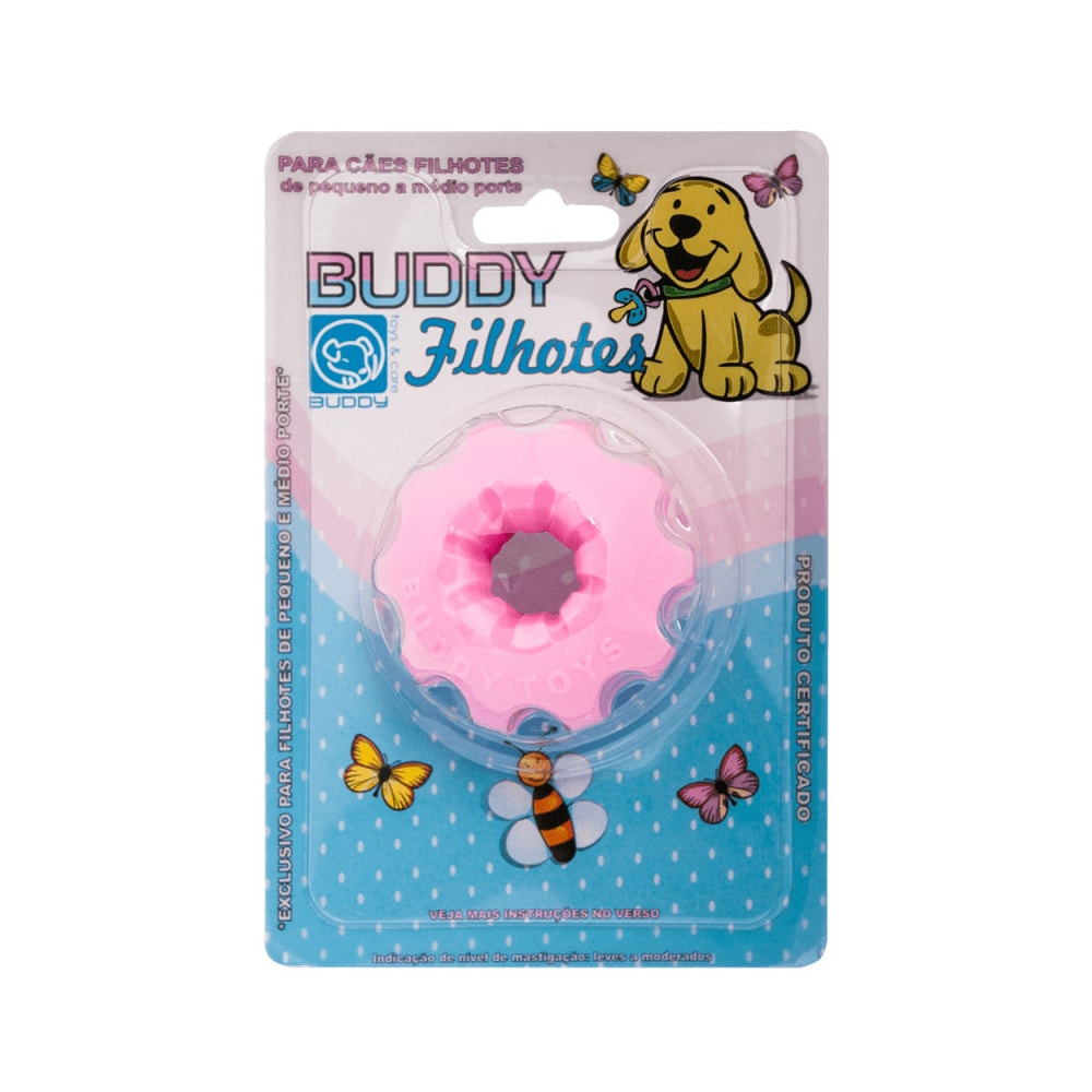 Brinquedo Para Cães Mini Bolt Rosa Buddy Toys Brinquedo Para Cães Mini Bolt Rosa Buddy Toys