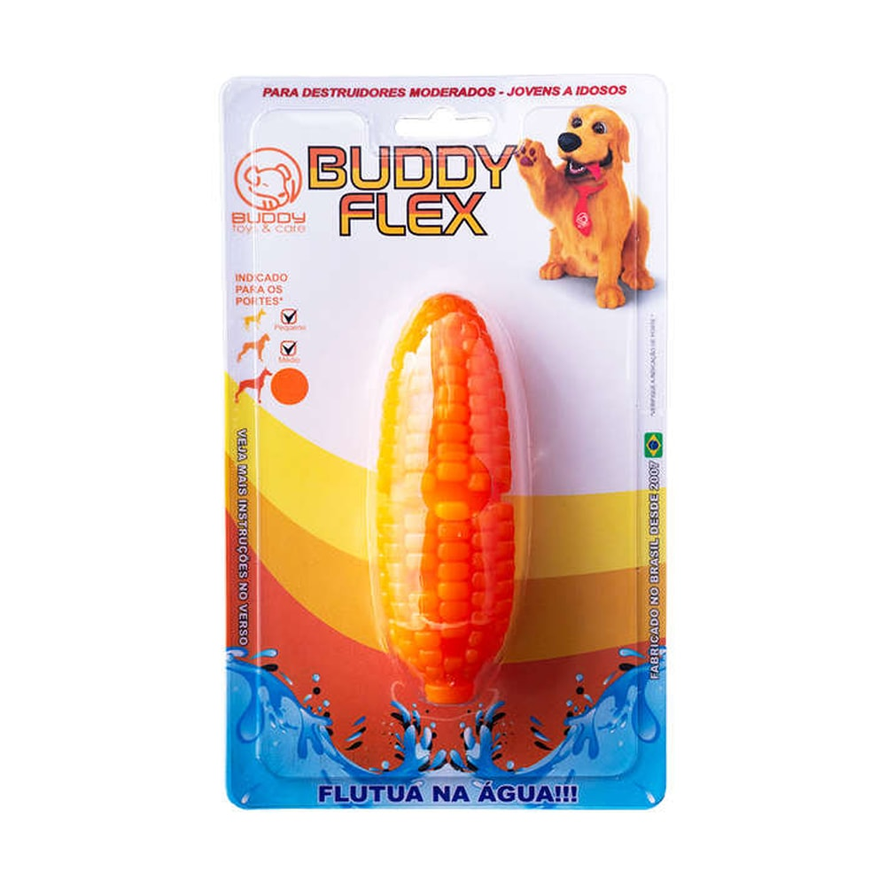 Brinquedo Para Cães Milho Flex Nylon Buddy Toys Brinquedo Para Cães Milho Flex Nylon Buddy Toys