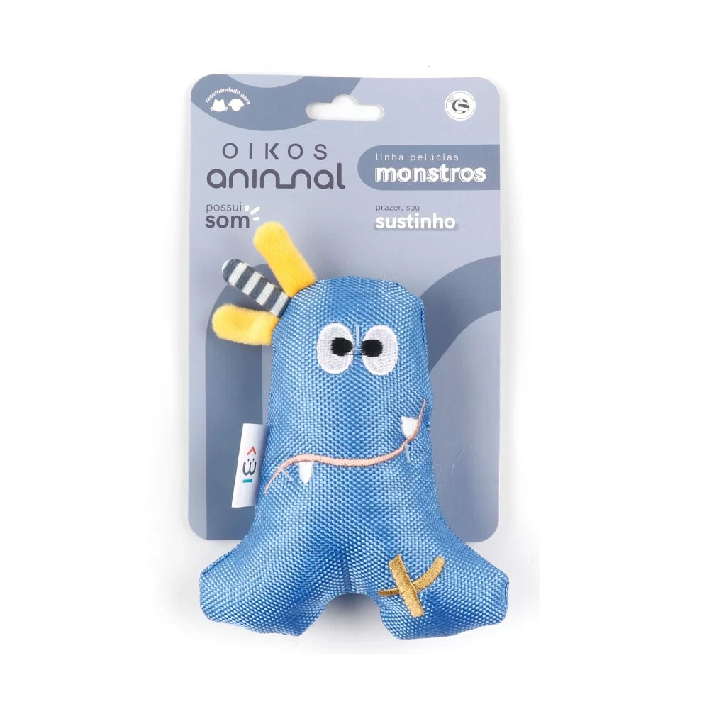 Brinquedo Cães Pelúcia Monstrinho Sustinho Oikos Brinquedo Cães Pelúcia Monstrinho Sustinho Oikos