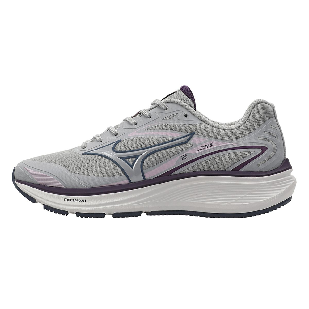 Tênis de Corrida Mizuno Atlantis 2 36 Cinza Tênis de Corrida Mizuno Atlantis 2 36 Cinza