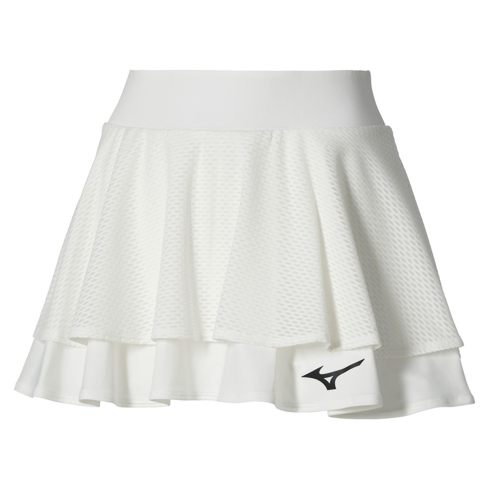 Saia de Tennis Mizuno Daybreakers Feminina G Branco Saia de Tennis Mizuno Daybreakers Feminina G Branco