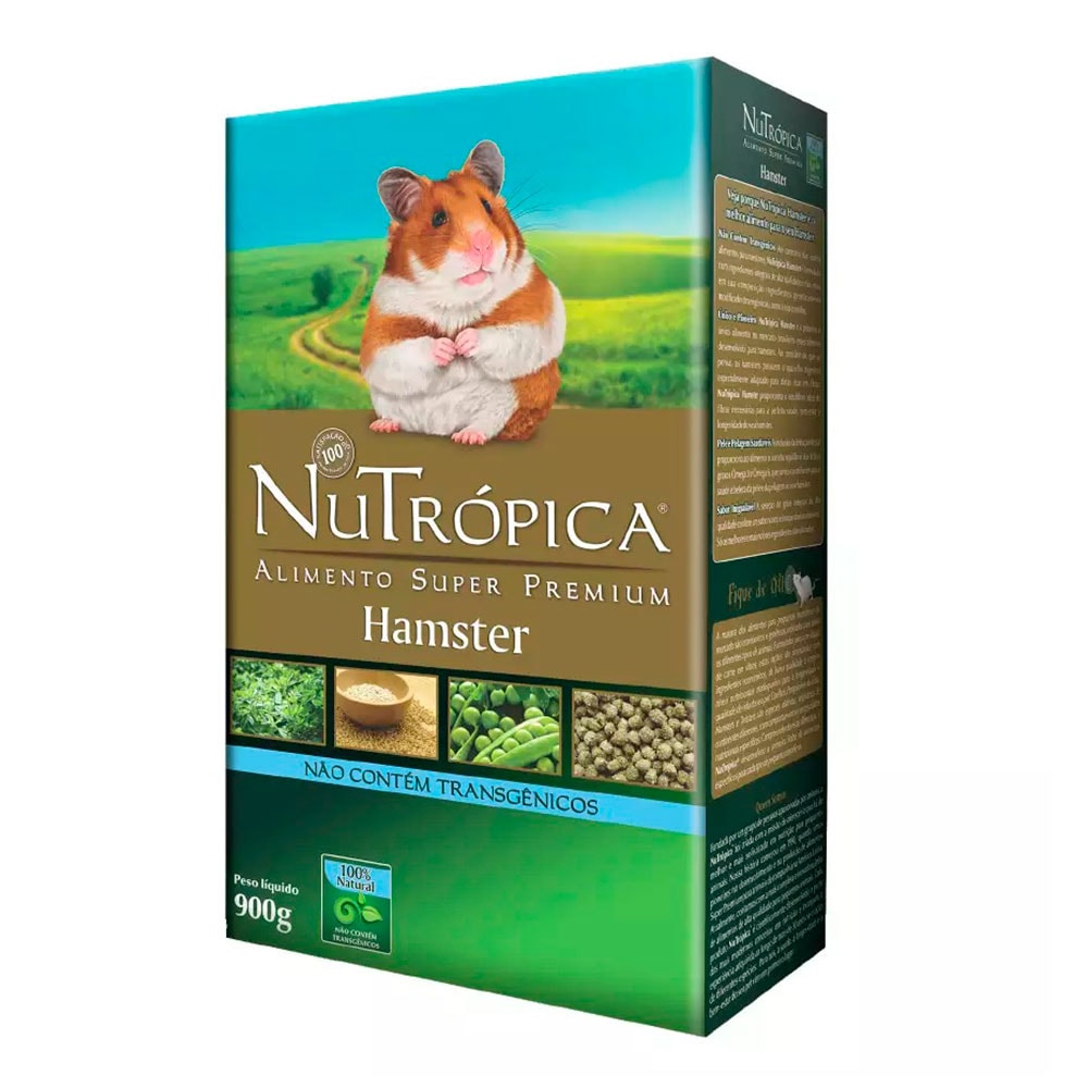 Ração Nutrópica Hamster Natural 900g Ração Nutrópica Hamster Natural 900g