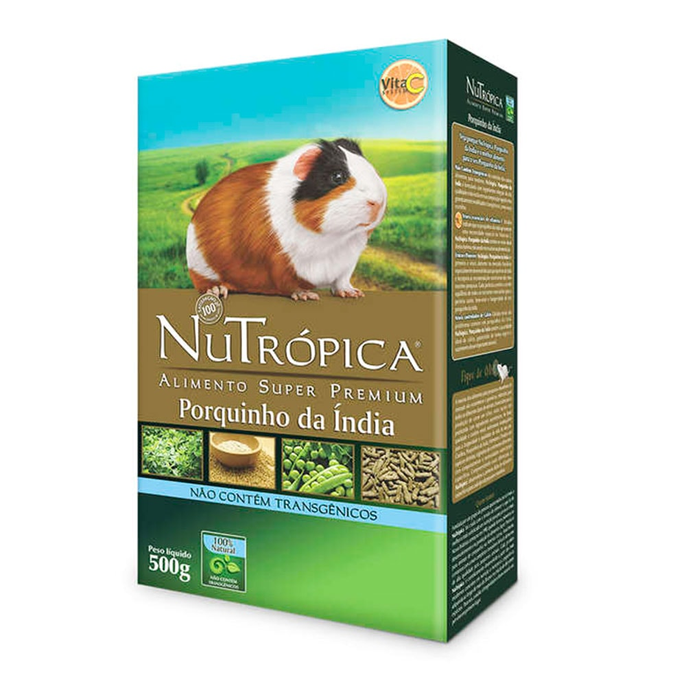 Ração Nutrópica Porquinho Da Índia - 500g Ração Nutrópica Porquinho Da Índia - 500g