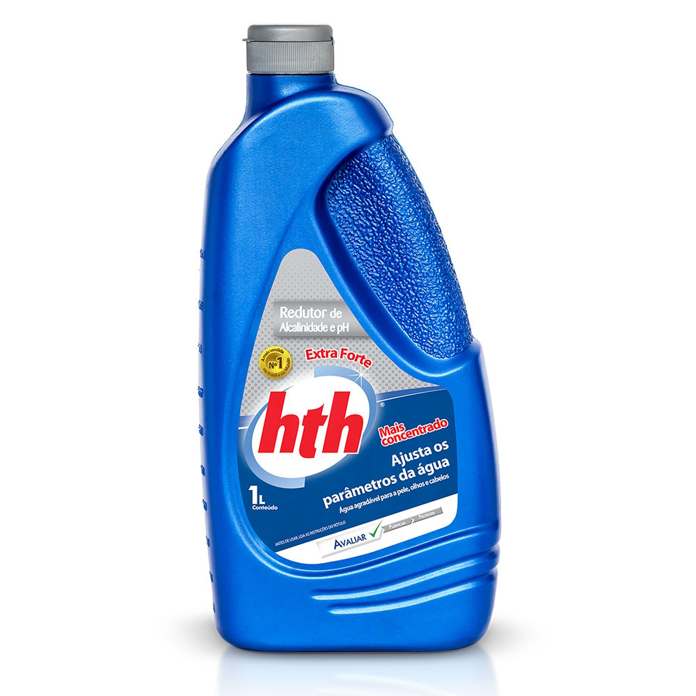 Redutor De Alcalinidade e Ph HTH Extra Forte - 1Litro Redutor De Alcalinidade e Ph HTH Extra Forte - 1Litro