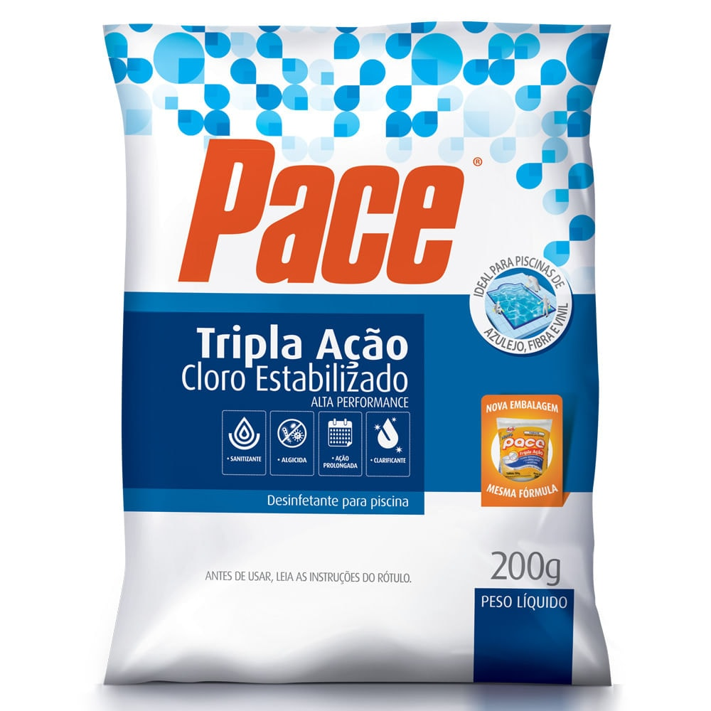 Pace Tripla Ação Tablete - 200g Pace Tripla Ação Tablete - 200g