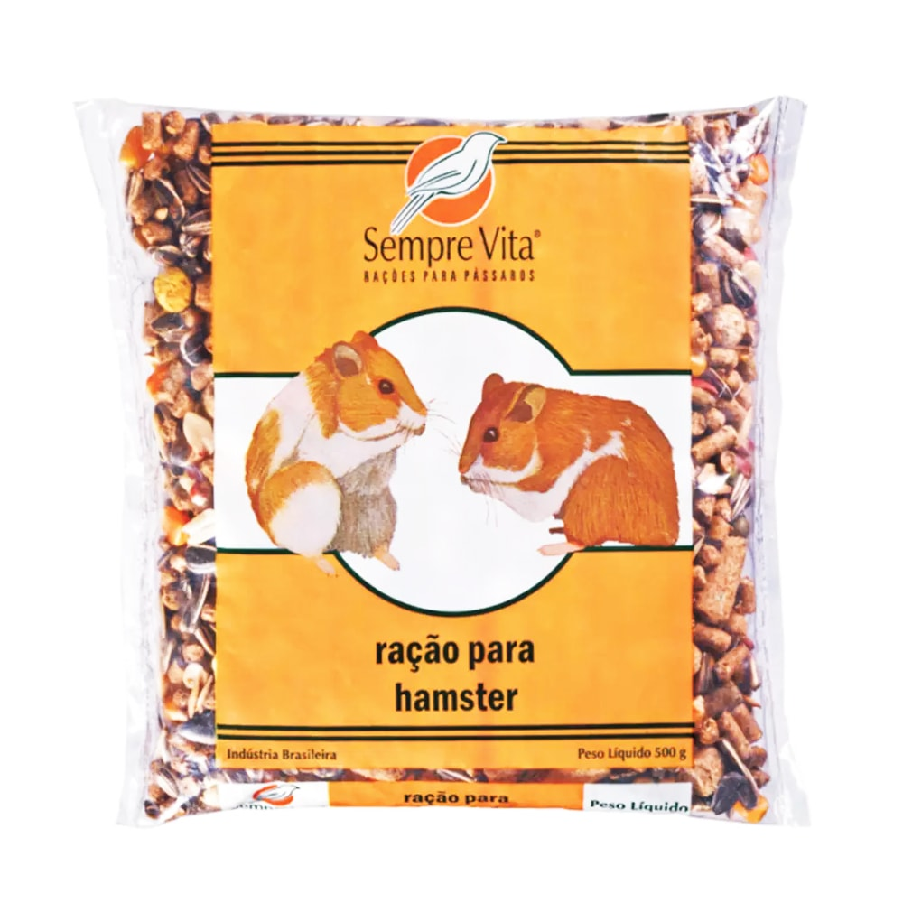 Ração Para Hamster Sempre Vita 500g Ração Para Hamster Sempre Vita 500g
