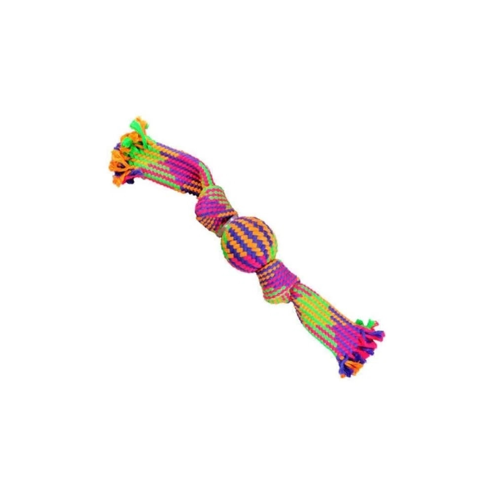 Brinquedo Cães Jambo Corda Colorfull Noh Bola Brinquedo Cães Jambo Corda Colorfull Noh Bola
