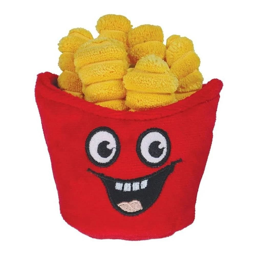Brinquedo Cães Jambo Mordedor Pelúcia Batata Frita Brinquedo Cães Jambo Mordedor Pelúcia Batata Frita