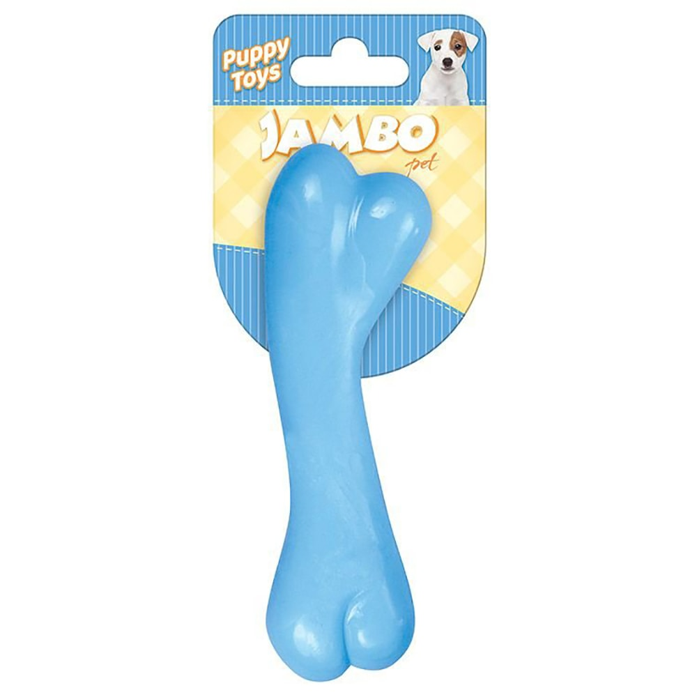 Brinquedo Cães Jambo Ossinho Baby Bone Azul Brinquedo Cães Jambo Ossinho Baby Bone Azul