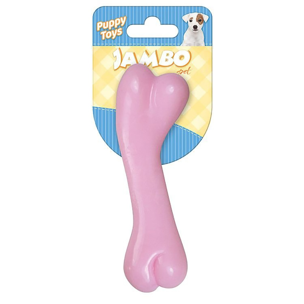 Brinquedo Cães Jambo Ossinho Baby Bone Rosa Brinquedo Cães Jambo Ossinho Baby Bone Rosa