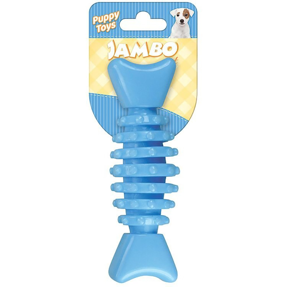 Brinquedo Cães Jambo Ossinho Baby Dent Azul Brinquedo Cães Jambo Ossinho Baby Dent Azul