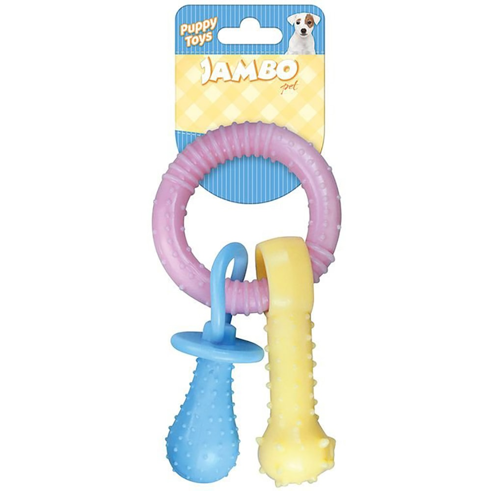 Brinquedo Cães Jambo Mordedor Baby Chupeta Brinquedo Cães Jambo Mordedor Baby Chupeta