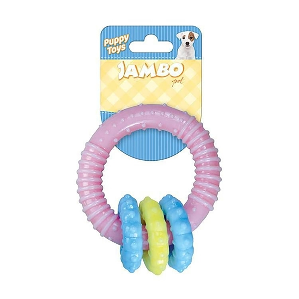 Brinquedo Cães Jambo Mordedor Baby Argola Brinquedo Cães Jambo Mordedor Baby Argola