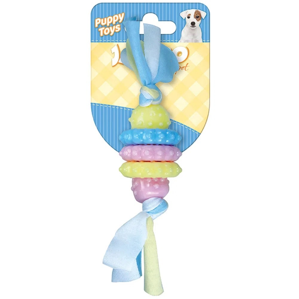 Brinquedo Cães Jambo Mordedor Baby Rope Mix 1 Brinquedo Cães Jambo Mordedor Baby Rope Mix 1