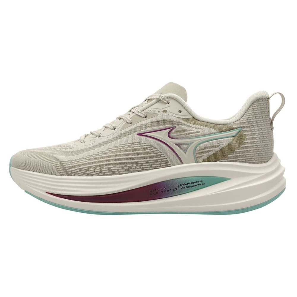 Tênis de Corrida Mizuno Neo Vortex 34 Bege Tênis de Corrida Mizuno Neo Vortex 34 Bege