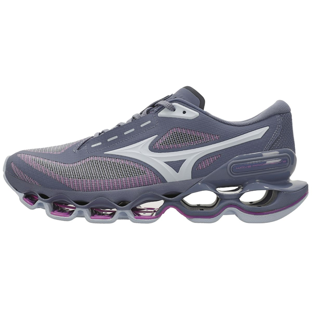 Tênis Mizuno Wave Prophecy 15 44 Cinza Tênis Mizuno Wave Prophecy 15 44 Cinza