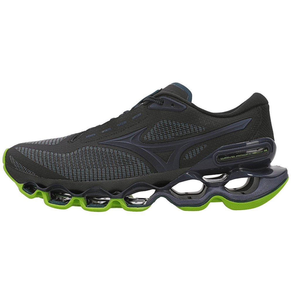 Tênis Mizuno Wave Prophecy 15 44 Preto Tênis Mizuno Wave Prophecy 15 44 Preto
