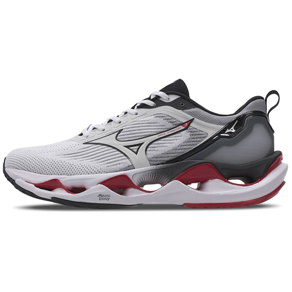 Tênis de Corrida Mizuno Wave Stratos 3 40 Branco Tênis de Corrida Mizuno Wave Stratos 3 40 Branco