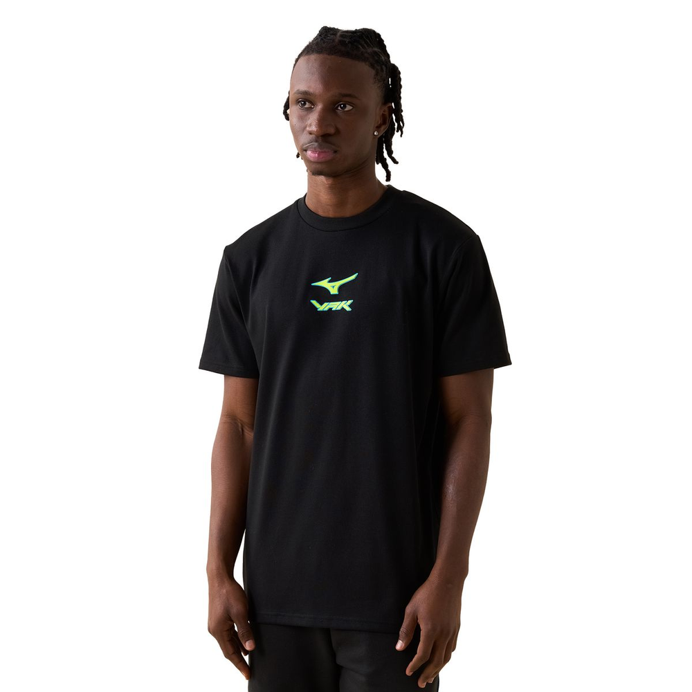 Camiseta Casual Vrunk x Mizuno Core P Preto