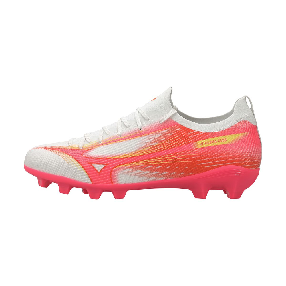 Chuteira de Campo Mizuno Alpha Club MD 39 Branco Chuteira de Campo Mizuno Alpha Club MD 39 Branco