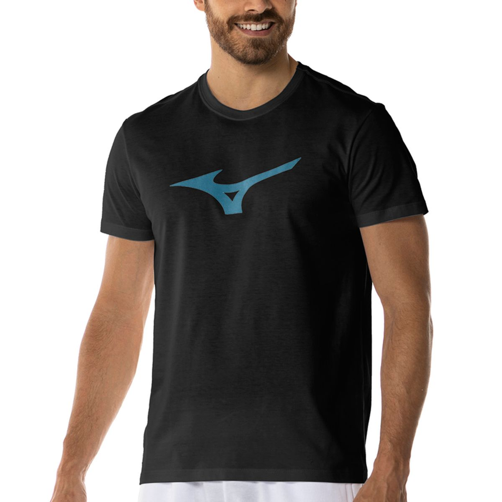 Camiseta Sportstyle Masculina Mizuno Basic Big Logo P Preto Camiseta Sportstyle Masculina Mizuno Basic Big Logo P Preto