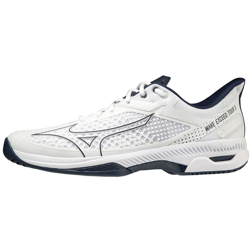 Tênis de Tennis Unissex Mizuno Wave Exceed Tour 5 All Court 34 Branco Tênis de Tennis Unissex Mizuno Wave Exceed Tour 5 All Court 34 Branco