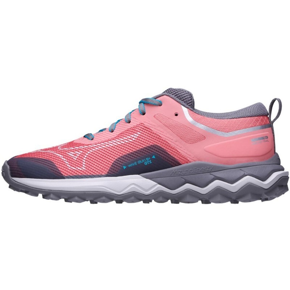 Tênis de Trilha Feminino Mizuno Wave Ibuki 4 GTX 35 Rosa Tênis de Trilha Feminino Mizuno Wave Ibuki 4 GTX 35 Rosa