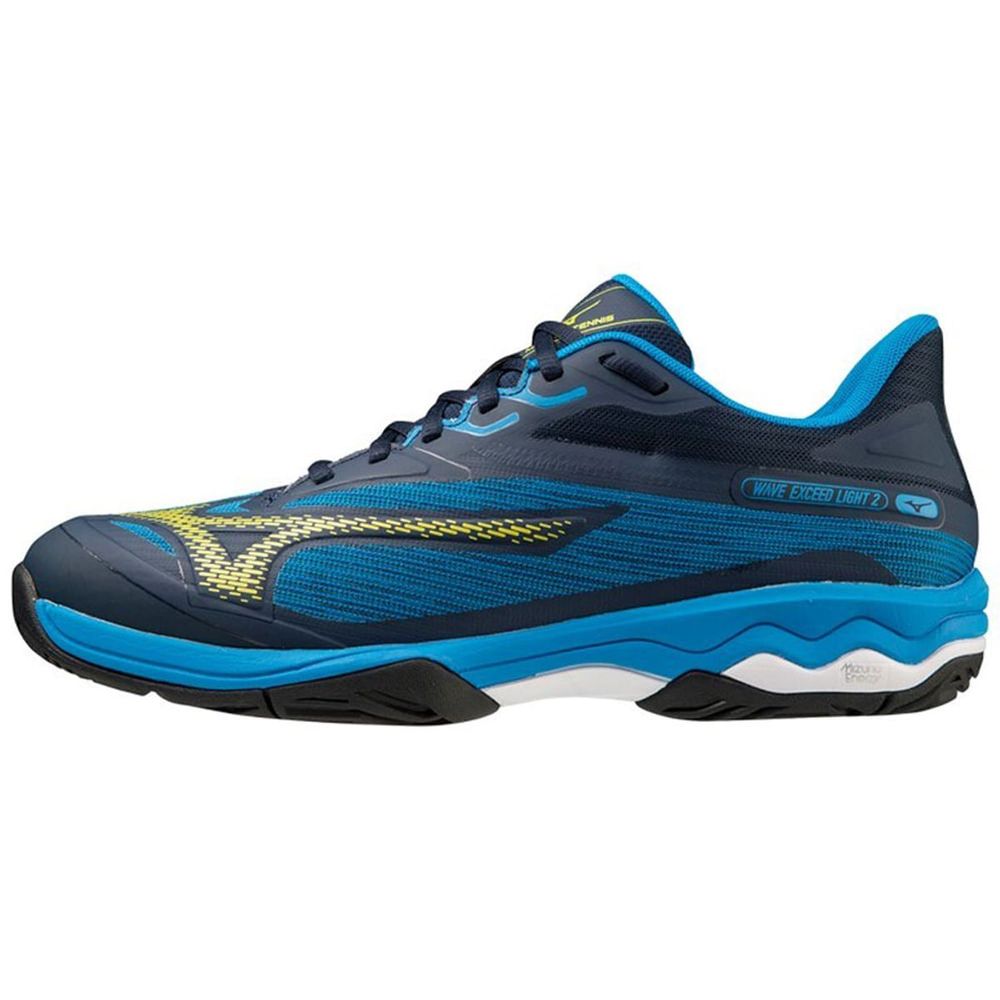 Tênis de Tennis Mizuno Wave Exceed Light 2 All Court 40 Azul Tênis de Tennis Mizuno Wave Exceed Light 2 All Court 40 Azul