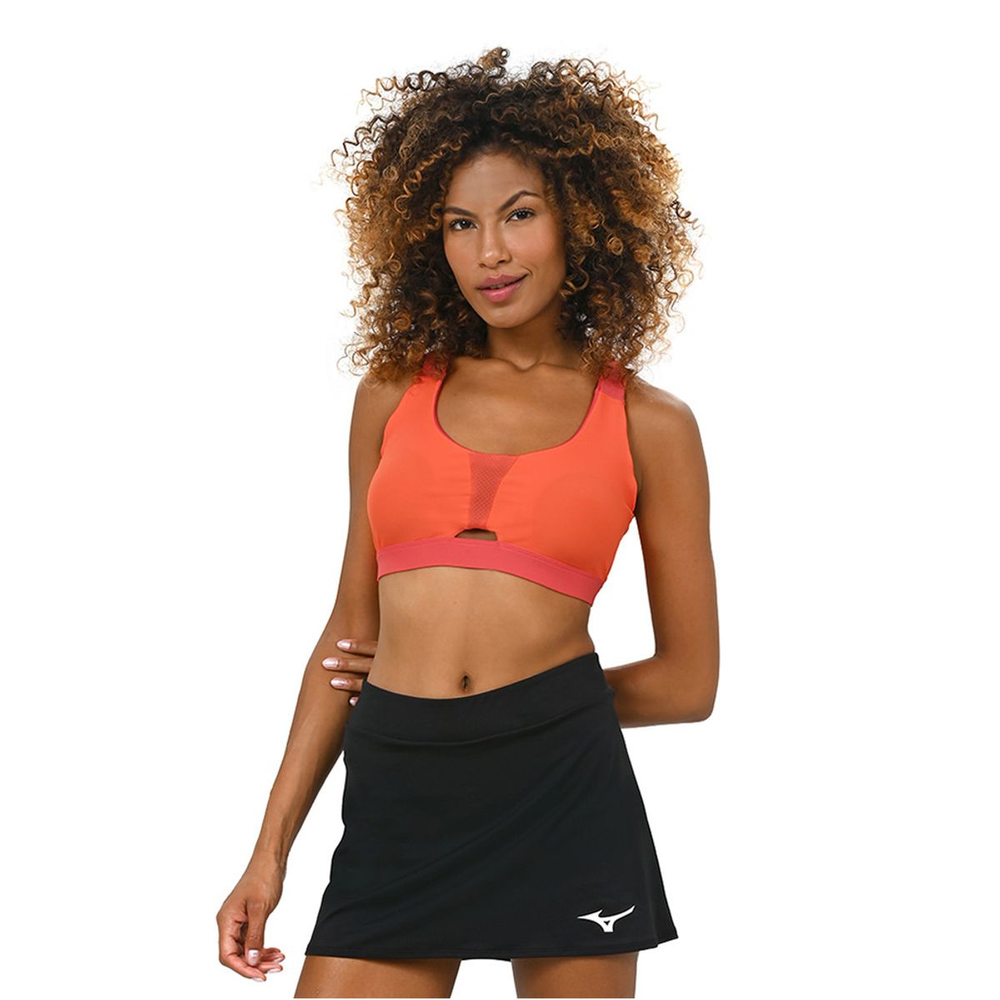 Top de Treino Feminino Mizuno High Support P Laranja Top de Treino Feminino Mizuno High Support P Laranja