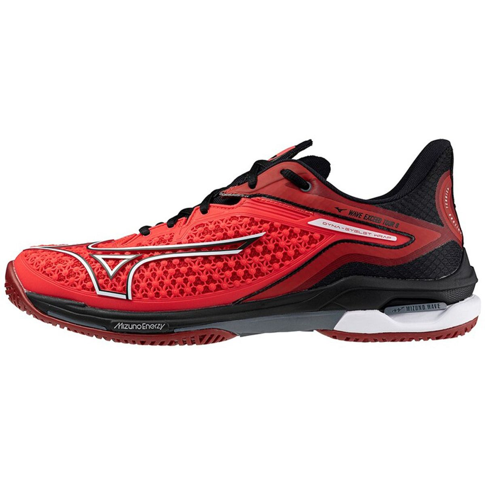 Tênis de Tennis Masculino Mizuno Wave Exceed Tour 6 All Court 39 Vermelho Tênis de Tennis Masculino Mizuno Wave Exceed Tour 6 All Court 39 Vermelho