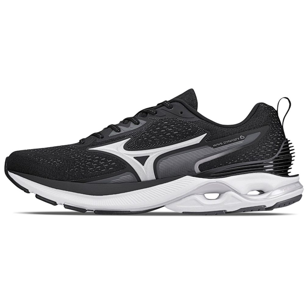 Tênis de Corrida Mizuno Wave Dynasty 6 41 Preto Tênis de Corrida Mizuno Wave Dynasty 6 41 Preto