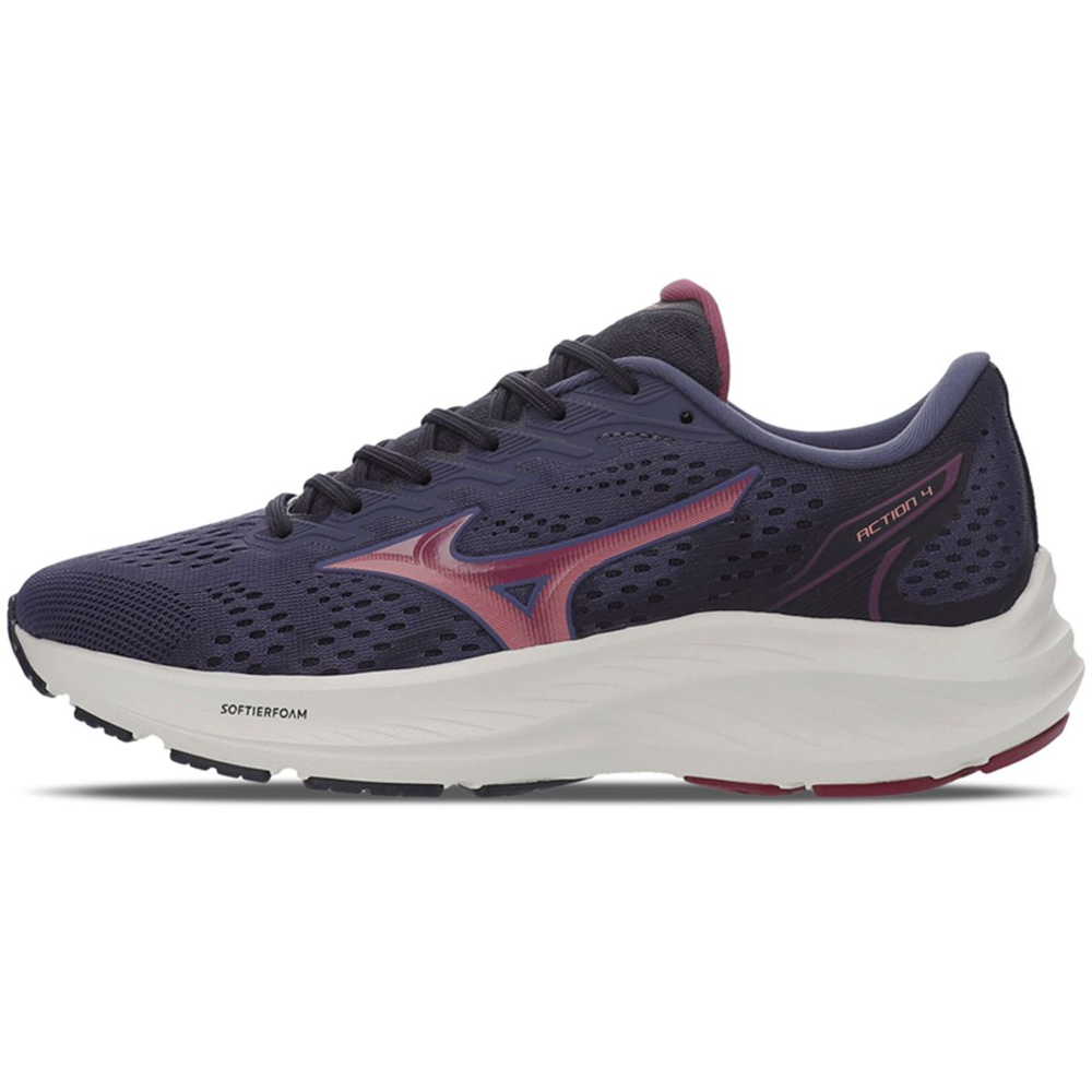 Tênis de Corrida Mizuno Action 4 34 Roxo Tênis de Corrida Mizuno Action 4 34 Roxo