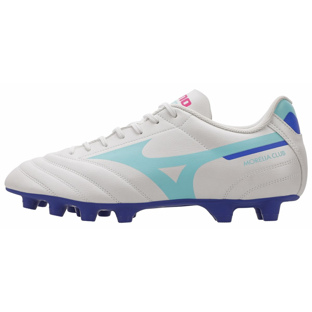 Chuteira de Campo Mizuno Morelia Club MD 42 Branco Chuteira de Campo Mizuno Morelia Club MD 42 Branco