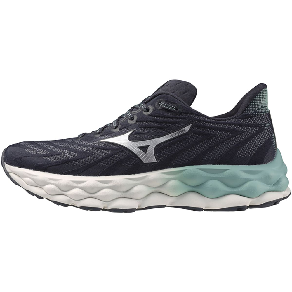 Tênis de Corrida Feminino Mizuno Wave Sky 8 34 Azul Tênis de Corrida Feminino Mizuno Wave Sky 8 34 Azul