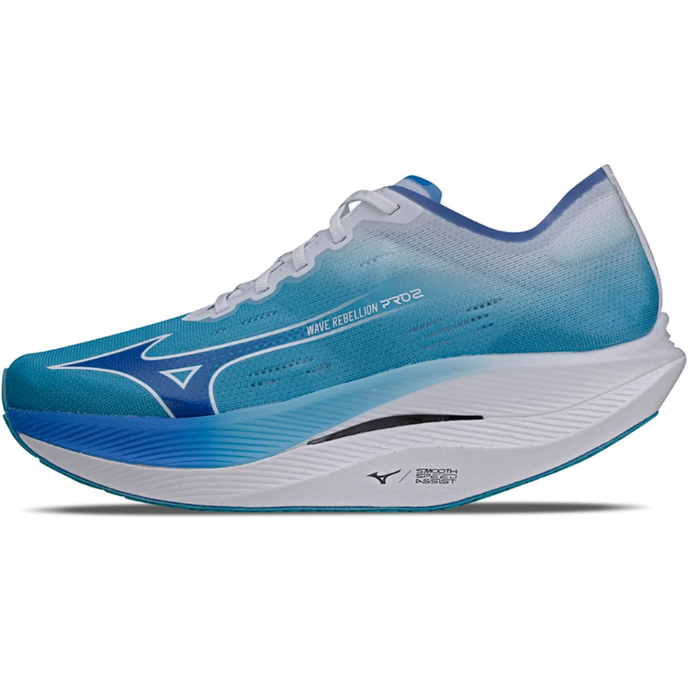 Tênis de Corrida Feminino Mizuno Wave Rebellion Pro 2 38 Azul Tênis de Corrida Feminino Mizuno Wave Rebellion Pro 2 38 Azul