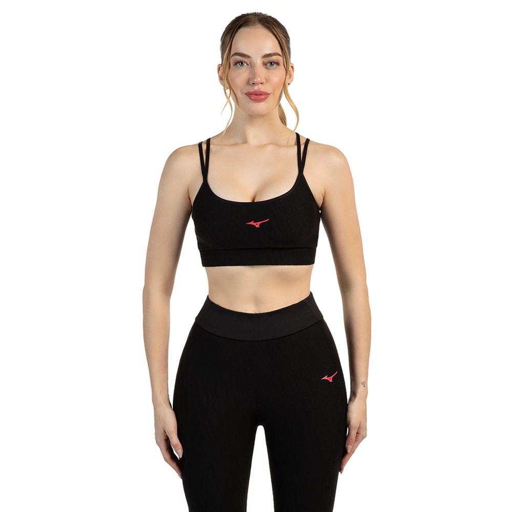 Top de Treino Mizuno Soul Fit 5 Feminino GG Preto Top de Treino Mizuno Soul Fit 5 Feminino GG Preto
