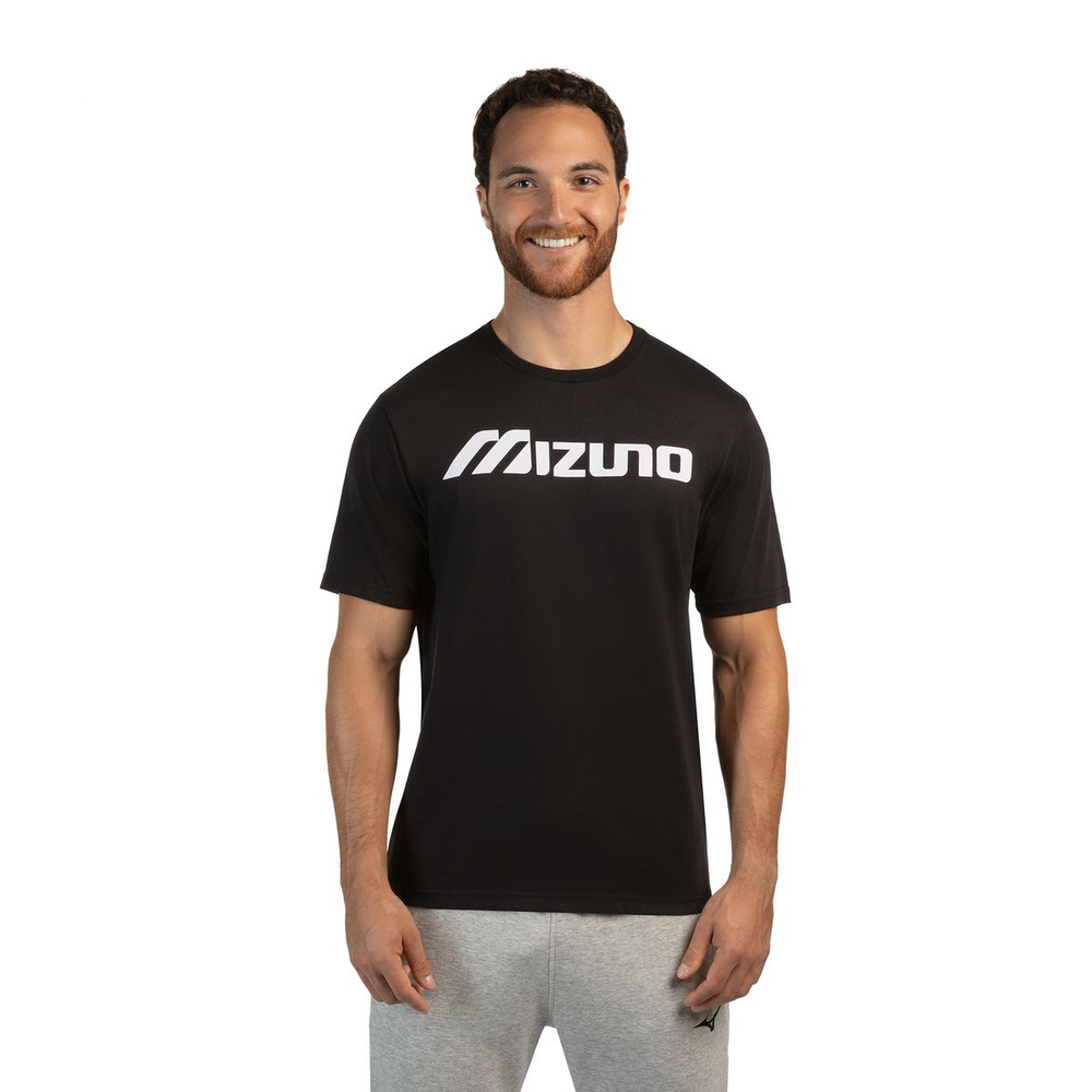 Camiseta Masculina Mizuno Big Logo G Preto