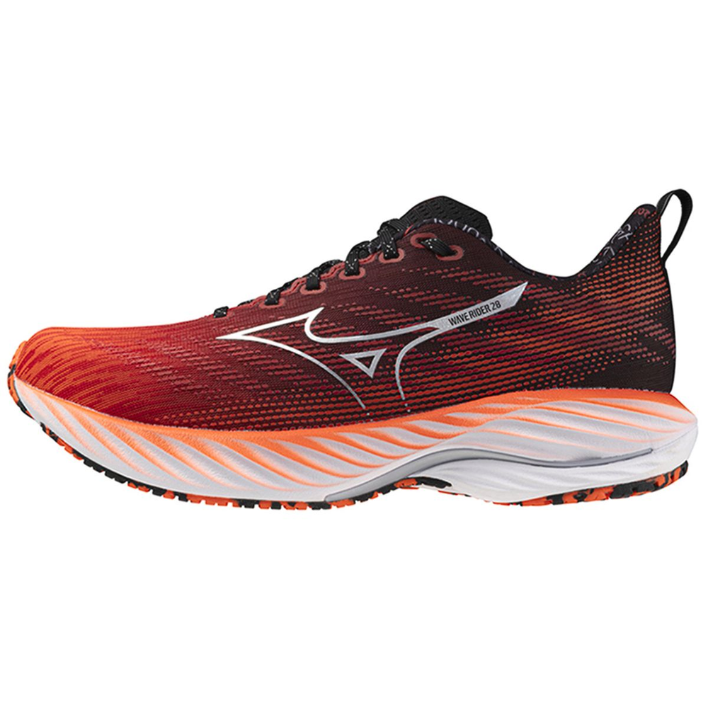 Tênis de Corrida Mizuno Wave Rider 28 Amsterdam 34 Vermelho Tênis de Corrida Mizuno Wave Rider 28 Amsterdam 34 Vermelho