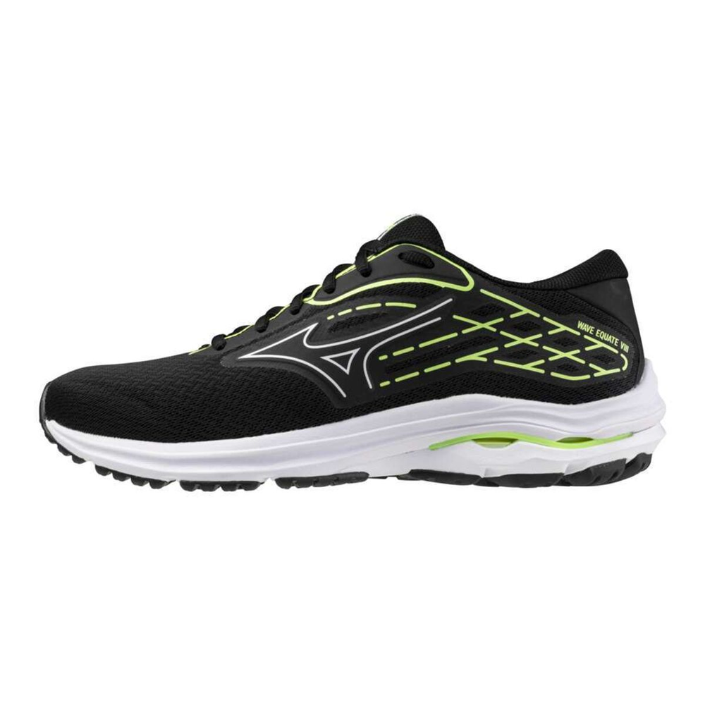 Tênis de Corrida Mizuno Wave Equate 8 42 Preto Tênis de Corrida Mizuno Wave Equate 8 42 Preto