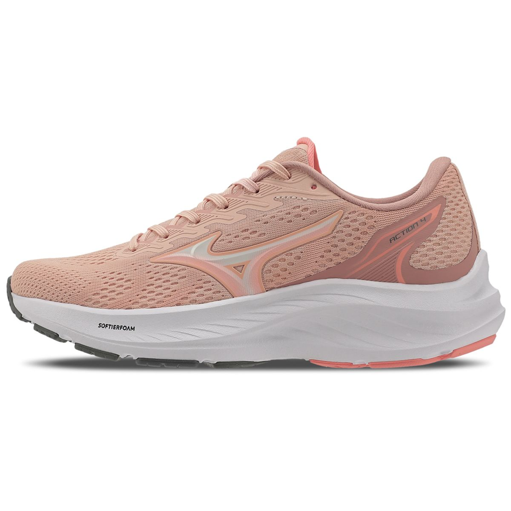 Tênis de Corrida Mizuno Action 4 37 Rosa Tênis de Corrida Mizuno Action 4 37 Rosa