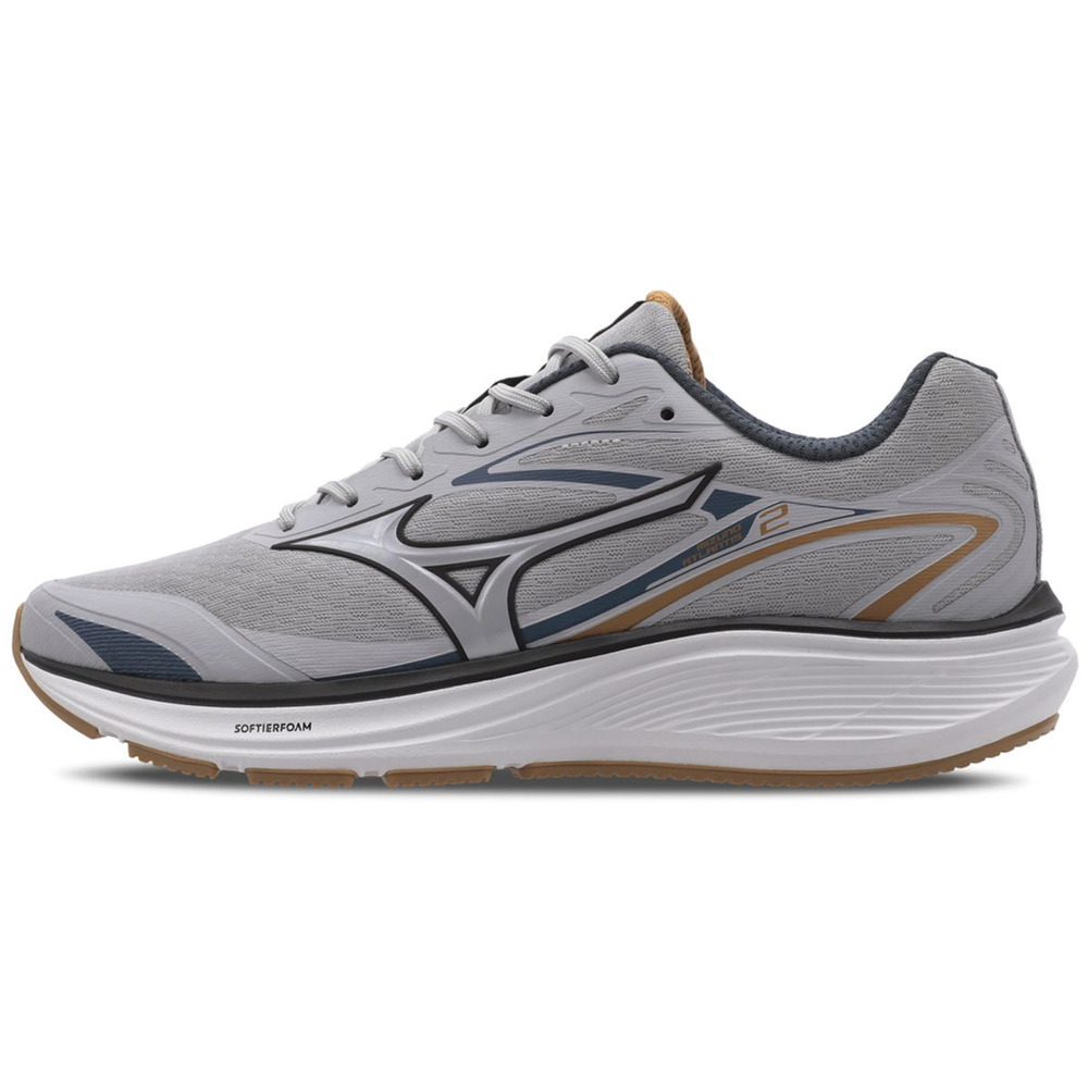 Tênis de Corrida Mizuno Atlantis 2 42 Cinza Tênis de Corrida Mizuno Atlantis 2 42 Cinza