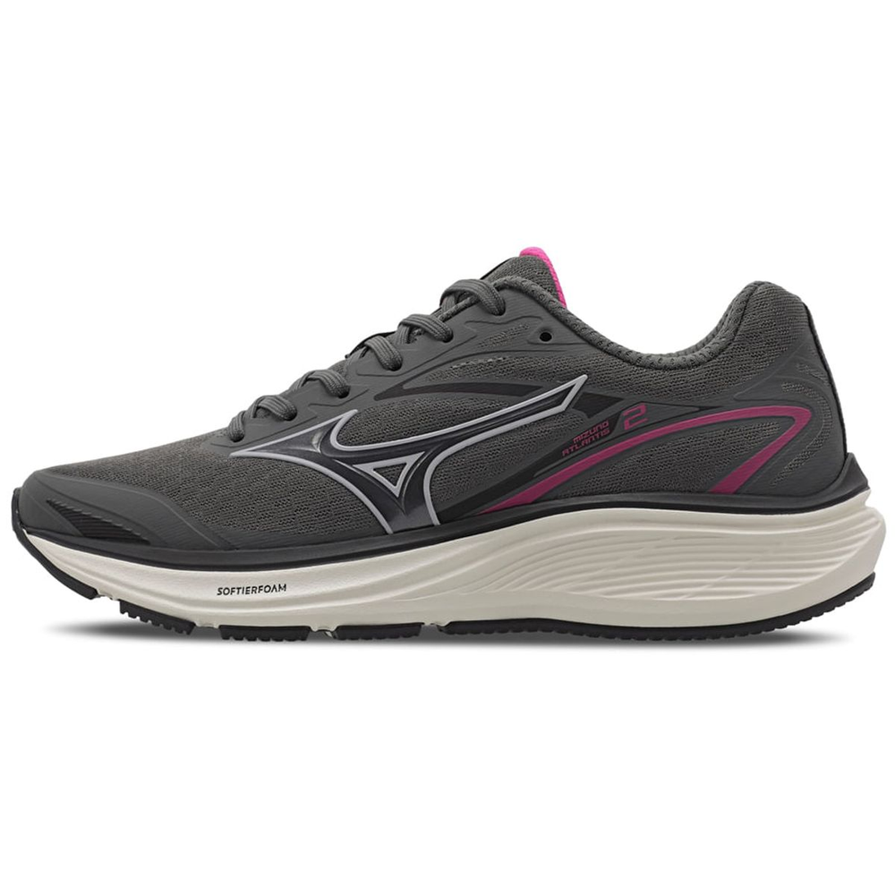 Tênis de Corrida Mizuno Atlantis 2 38 Cinza Tênis de Corrida Mizuno Atlantis 2 38 Cinza