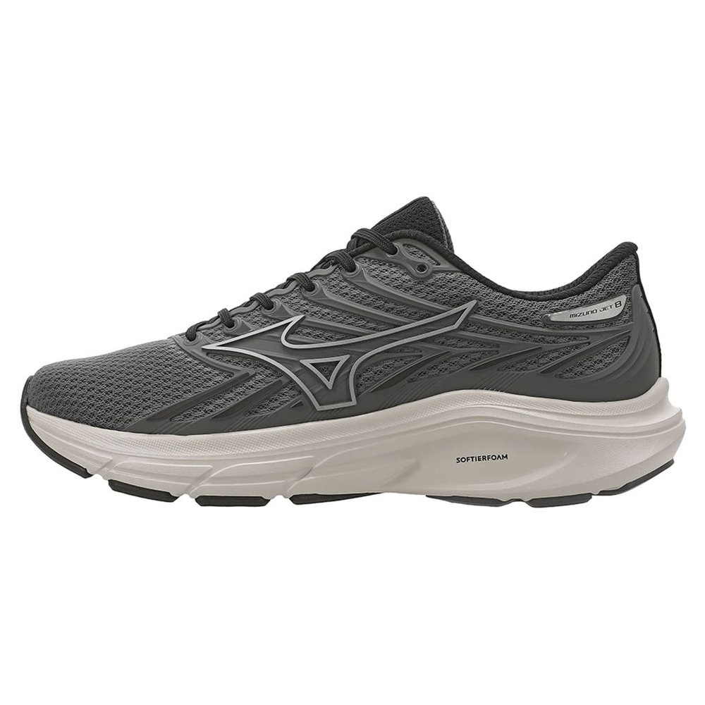 Tênis de Corrida Mizuno Jet 8 42 Cinza Tênis de Corrida Mizuno Jet 8 42 Cinza