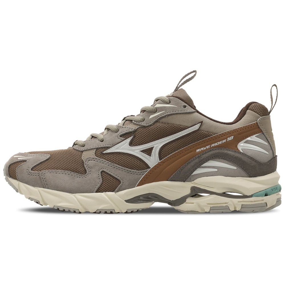 Tênis Casual Mizuno Wave Rider 10 Premium 37 Marrom Tênis Casual Mizuno Wave Rider 10 Premium 37 Marrom
