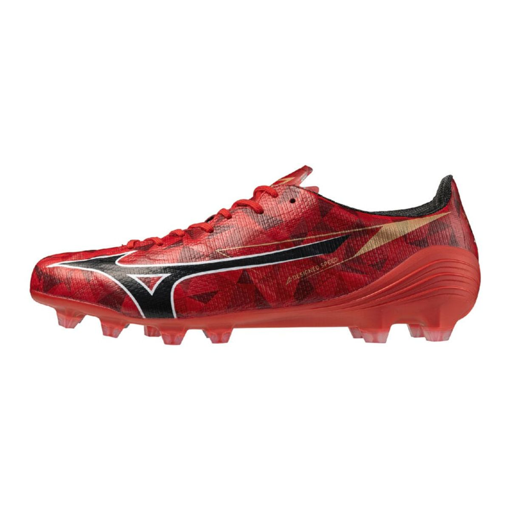 Chuteira de Campo Mizuno Alpha II Japan MD 41 Vermelho Chuteira de Campo Mizuno Alpha II Japan MD 41 Vermelho