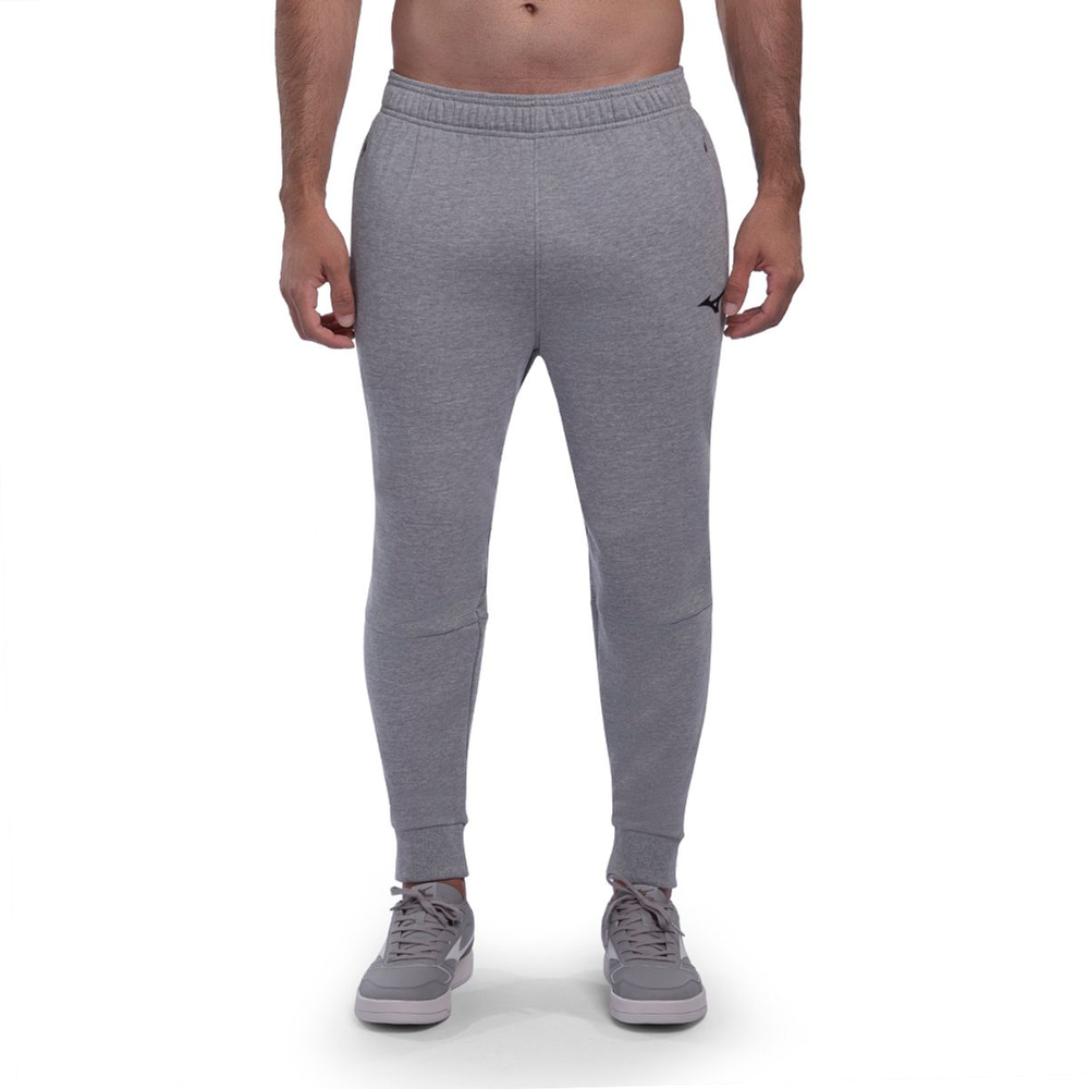 Calça Mizuno Soft Jogger Masculina GG Cinza