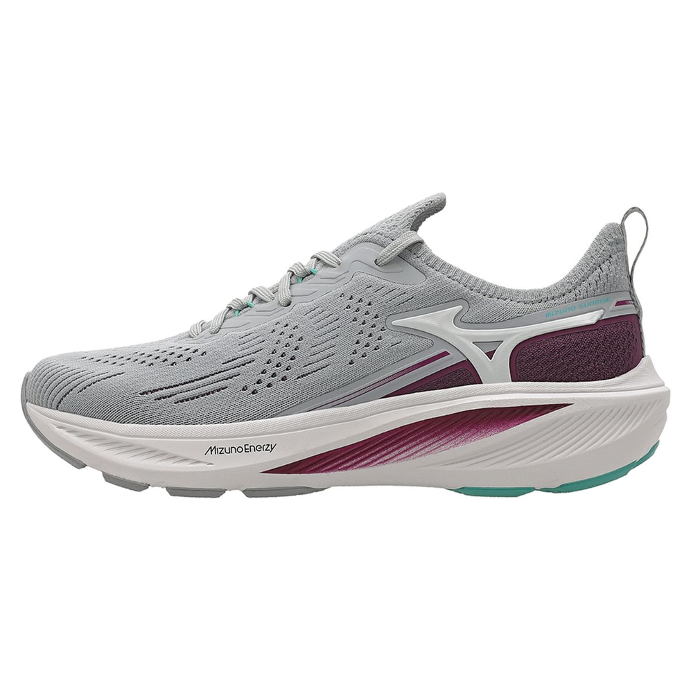 Tênis de Corrida Mizuno Sunrise 35 Cinza Tênis de Corrida Mizuno Sunrise 35 Cinza