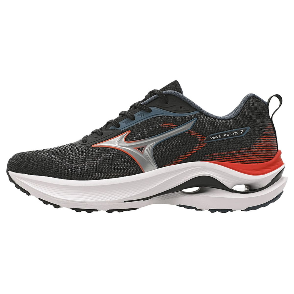 Tênis de Corrida Mizuno Wave Vitality 7 44 Preto Tênis de Corrida Mizuno Wave Vitality 7 44 Preto